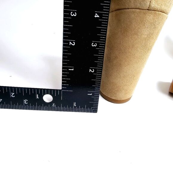 Sam Edelman Yaro Ankle Strap Sandal Beige Suede Size 9.5 - Picture 5 of 8